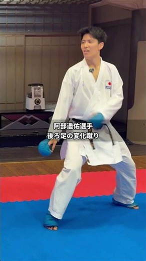 A rear leg kick by 2025 All Japan Champion Abe Yosuke #AbeYosuke #Tomozo #Karate