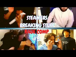 STREAMERS BREAKING THEIR GAMING EQUIPMENT RAGE COMPILATION #5