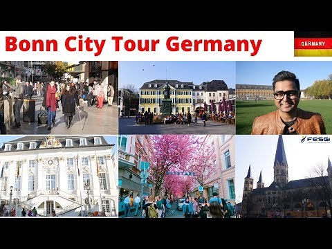 Bonn City Tour of Germany – Walking & Exploring Bonn City ! Must see Bonn’s Beautiful Attractions