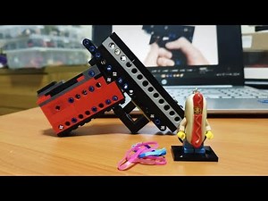 lego blowback rubber band pistol (working) | ‪@Klotus‬