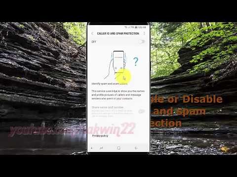 Samsung Galaxy S9 : How to Enable or Disable Caller ID and spam protection (Android Oreo)