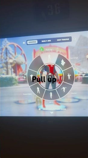 Fortnite emote pull up