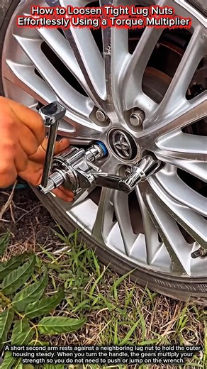 How to Loosen Tight Lug Nuts Effortlessly Using a Torque Multiplier