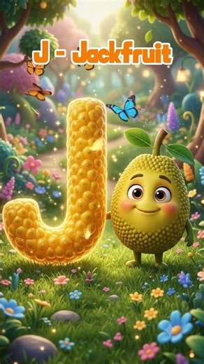 ABC Fruit Song 🥝 Part 3 | I–L #shorts