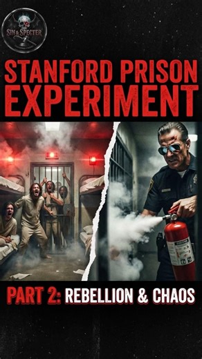 The Stanford Prison Nightmare Begins ⛓️ (Part 2) #DarkHistory #Psychology #SinAndSpecter #Horror