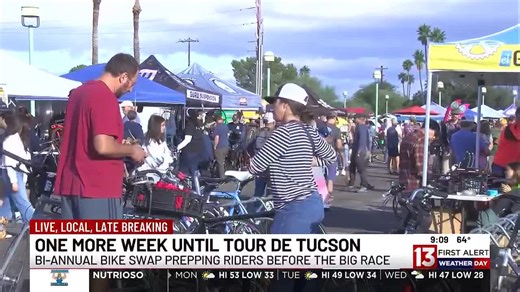 Bike swap prepping riders before El Tour de Tucson