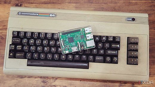 Like the new Commodore 64 but can't wait? I built my own with a Raspberry Pi