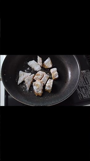 A dish using ingredients said to be good for gut health: Curry stir-fried cod and potatoes #cooking