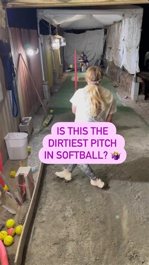 530K views · 20K reactions | IS THIS THE DIRTIEST PITCH IN SOFTBALL?...