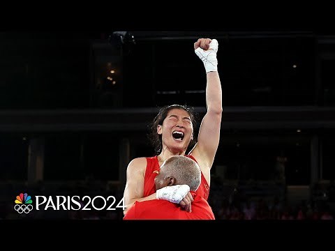 China's Li Qian wins middleweight boxing gold at 2024 Paris Games | NBC Sports
