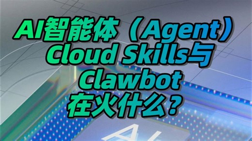 AI智能体（Agent）、Cloud Skills与Clawbot在火什么？