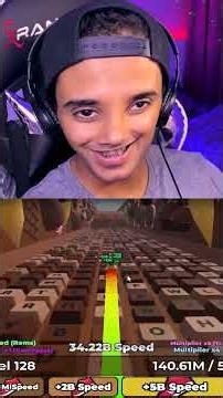 +1 speed keyboard live stream #roblox #keyboardspeed
