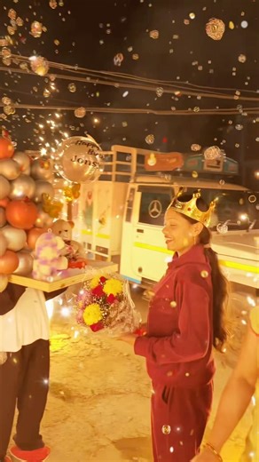 Husband Ka Pyaar ❤️ | Grand Birthday Entry for Wife 🎂🔥 #trending