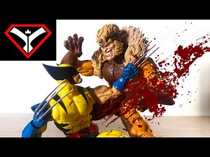 Wolverine vs Sabertooth Stop Motion
