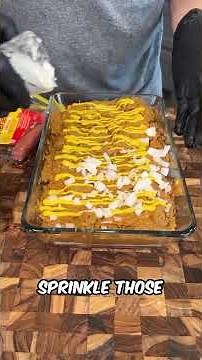 Simple Chili Dog Casserole Dish 😍
