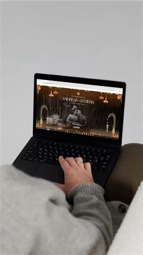 Website Invitation | LED Design | Video Invitation on Instagram: "When two traditions become one 🌺🏮 Blending Chinese and Balinese engagement traditions, this celebration embraces a unique and modern fusion reflected in Andreas & Elfiera's Custom RSVP Website design. Created with a brand-new theme requested by the couple, the website is powered by our Guest Management Dashboard, allowing them to easily send WhatsApp blasts, track delivery status, and monitor RSVPs in real time — a