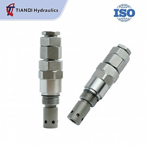 [Hot Item] Excavator Main Relief Valve 2420-1225 for Doosan Dh220-5 Ec140 Excavator Spare Parts Distribution Valve Rotary Valve