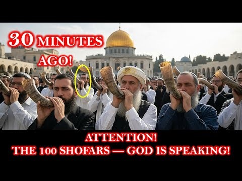 ATTENTION! 100 Shofars in Jerusalem: The Prophetic Warning No One Can Ignore #shofar #jerusalem