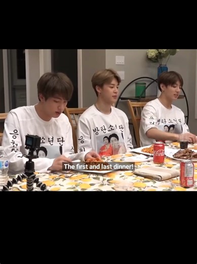 Dinner Prepared by BTS Members for Their Younger Brothers