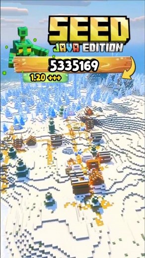 Minecraft Seeds 1.21.11 BEST WINTER Seed #minecraft #shorts