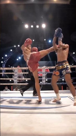 question mark kick knockout