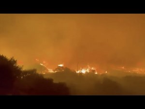 Silverado Canyon Burns Again As Bond Fire Erupts Under High Winds