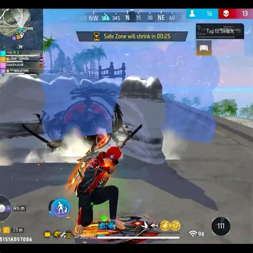 Destroyed In Seconds 🔥 #shorts #nrz #freefire