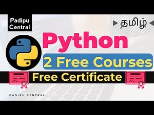 Python Free Online Courses with Certificate | Tamil