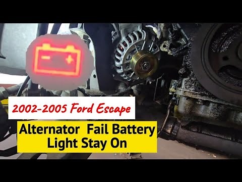 How to Replace Alternator and Fix Ford Escape Battery Light Staying On (Step-by-Step Guide)