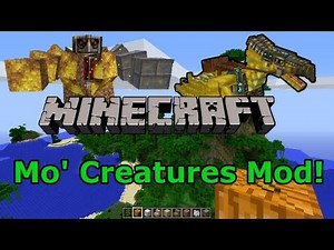 Minecraft: Mo' Creatures Mod Showcase! | The Mobs! [1.5.2]