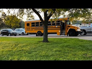 2022 blue bird vision handicap morning backseat ride