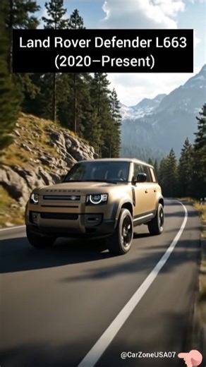 Land Rover Defender Evolution (1948_2025) #car #evolution #shorts