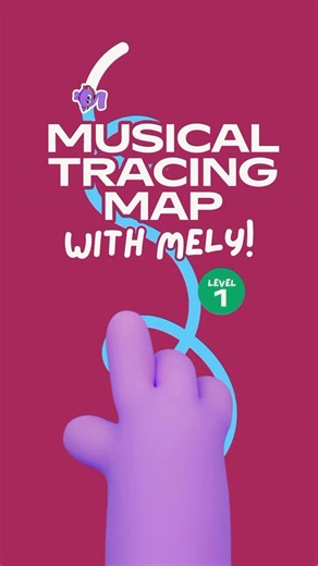 @moodmagicmusic | Need a quiet moment in class? This Level 1 tracing map builds fine motor skills, focus, and self regulation. Mely makes it fun and calming.... | Instagram