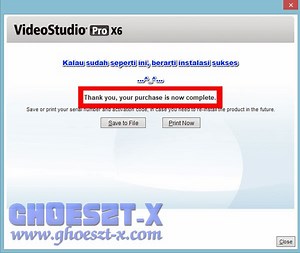 Cara instal corel video studio x6