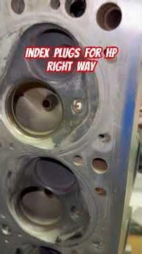 🔥 Which Way Should Spark Plugs Face?! Indexing for MAX Power 💨#automobile #racing #dragracing #351c