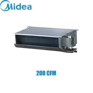 [Hot Item] Midea Air Conditioner Fan Coil Uni (FCU) PVC HVAC Duct Indoor Unit with Air Cooled Module Chiller for Office Building