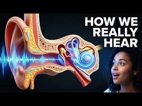 How We REALLY Hear: A Journey Inside the Ear (3D Animation)