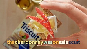 It’s 5 o’clock somewhere! Bring out the flavors with apple, brie and honey on an Original TRISCUIT. | Triscuit