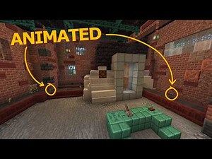 I Used Redstone to ANIMATE a Factory Furnace!