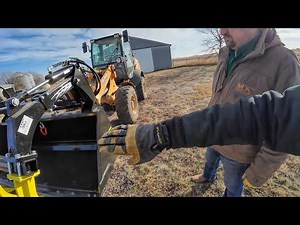 New Bucket for Compact Loader