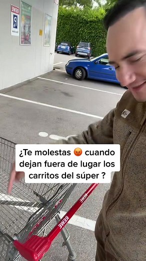 Solución creativa para carritos de supermercado