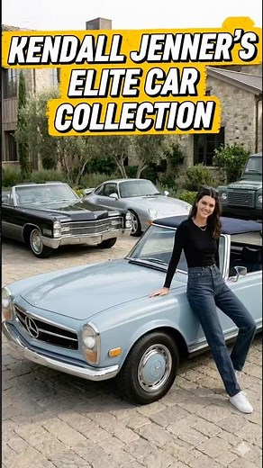 Kendall Jenner’s Elite Car Collection 🏎️ Inside Her Luxury Garage
