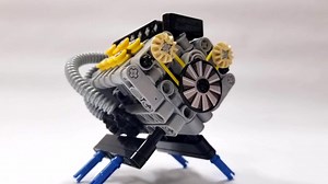 Lego 布加迪W16发动机