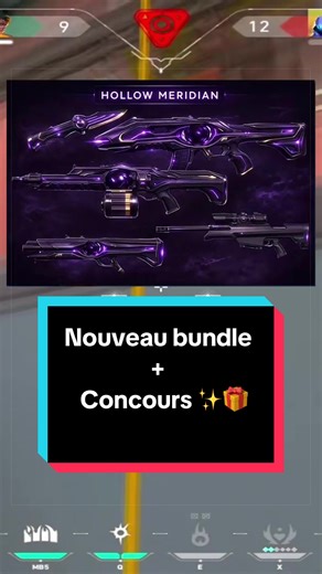 Nouveau Bundle Jeu concours dans cette vidéo ✨🎁🚨‼️ #valorant #gamingontiktok #riotgames #concours #info