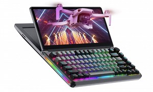 Kwumsy, a keyboard with a built-in display for your computer