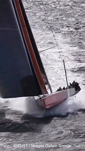 Master Lock Comanche is the line honours winner of the Rolex Sydney to Hobart Yacht 2025 Race in 2d 5h 3 mn 35s that started from Sydney Harbour on Boxing Day. It entered @Les voiles de Saint-Tropez few years ago where we had the opportunity to shoot those fascinating images as the 100 ft long displacing 33 t VPLP/Verdier design was surfing like a 470 dinghy. Enjoy! #sailing #yachting #boating #sailboat #surfing 🎥 @Guilain Grenier | Gilles Martin-Raget Photo Video