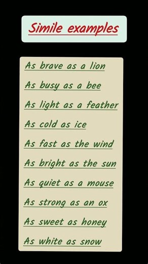 #education#englishlearning#shortvideo#english#learningshorts#shorts#short#simile#educationreels
