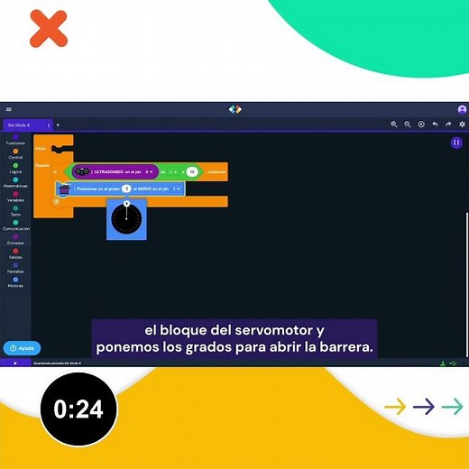 Programar con Robots de Educabot es fácil, sencillo y no te toma más de 1 minuto. 💻🚀