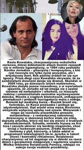 KASIA KOWALSKA I KOSTEK JORIADIS – ROCKOWY ROZWÓD Z UZALEŻNIONYM MĘŻEM