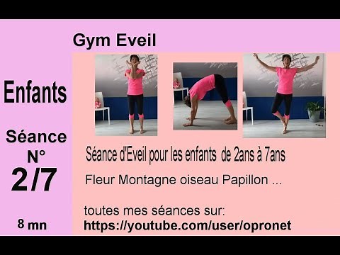 Gym jeux d'éveil en histoire enfant cours baby gym de 2 ans a 5 ans séance gymnastique enfants